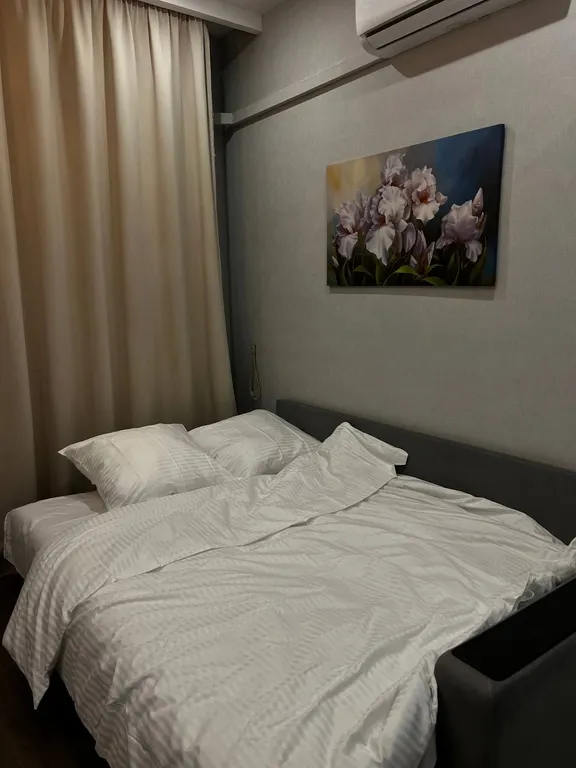 Уютная евродвушка с видом на море, горы и парк Ривьера