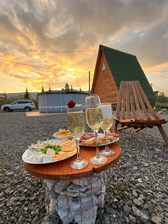 дом в стиле A-Frame