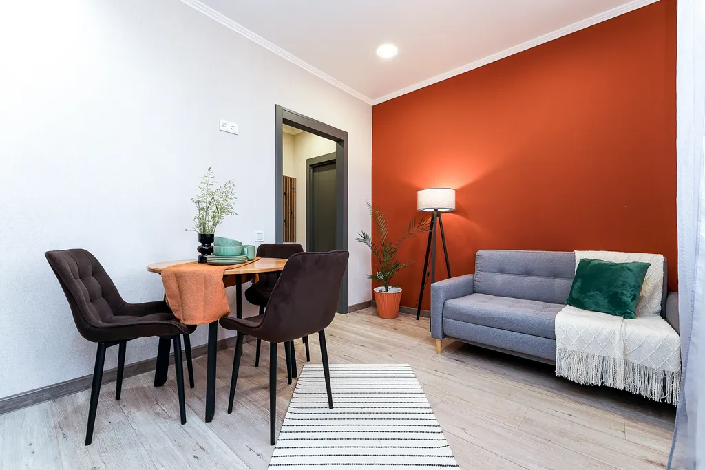 Яркая ухоженная квартира