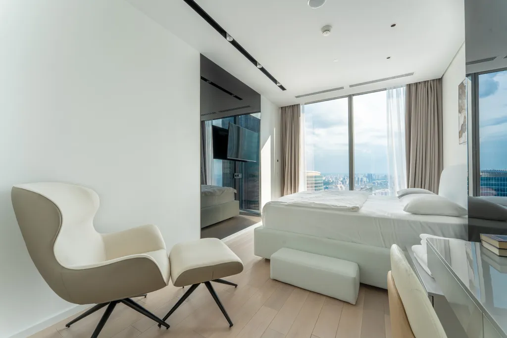 Стильный апартамент на 73 этаже с собственным хамамом и караоке