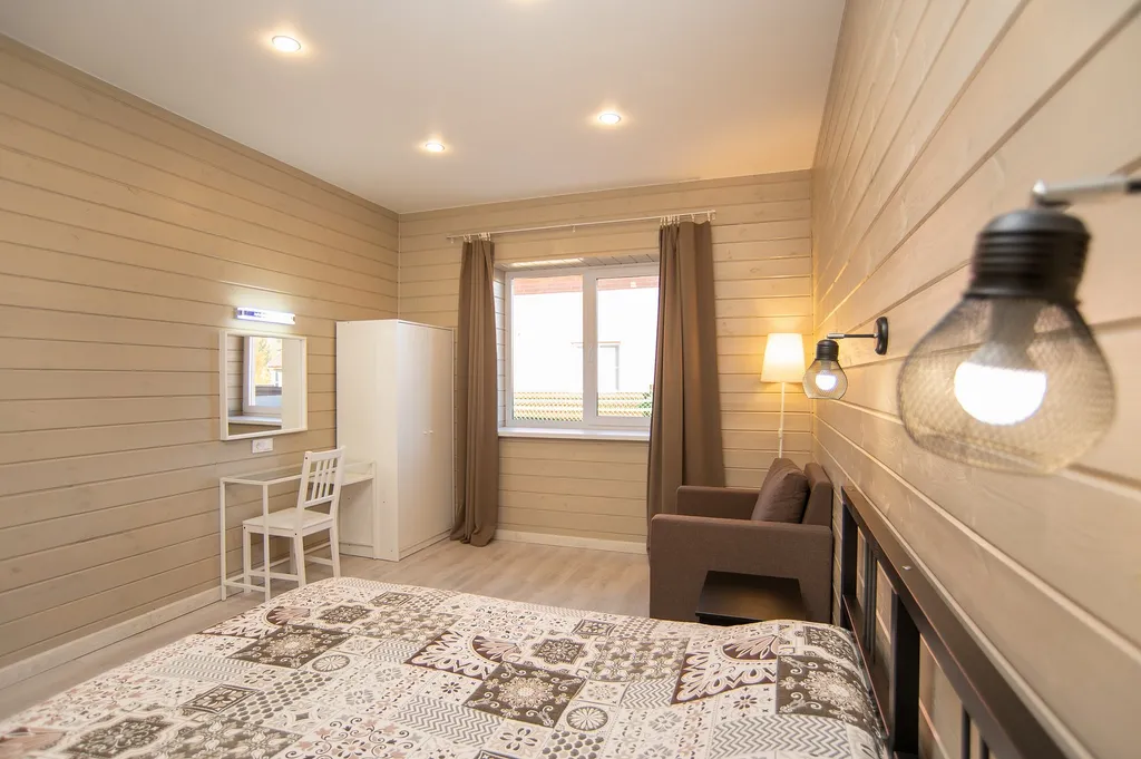 Новое бунгало с мангалом и верандой