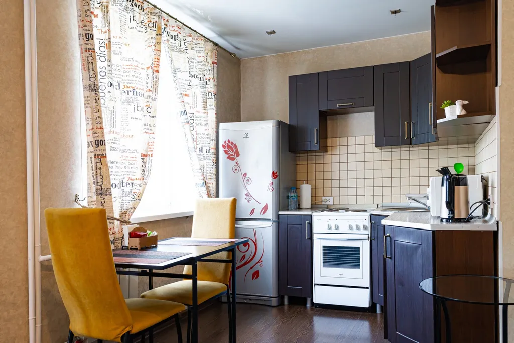 Уютная студия с балконом, кондиционером