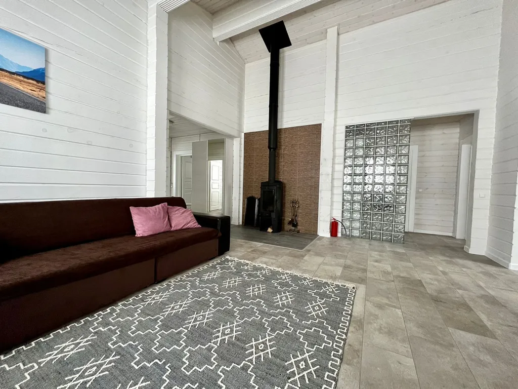 Большой дом с сауной и камином Озеро Лунное