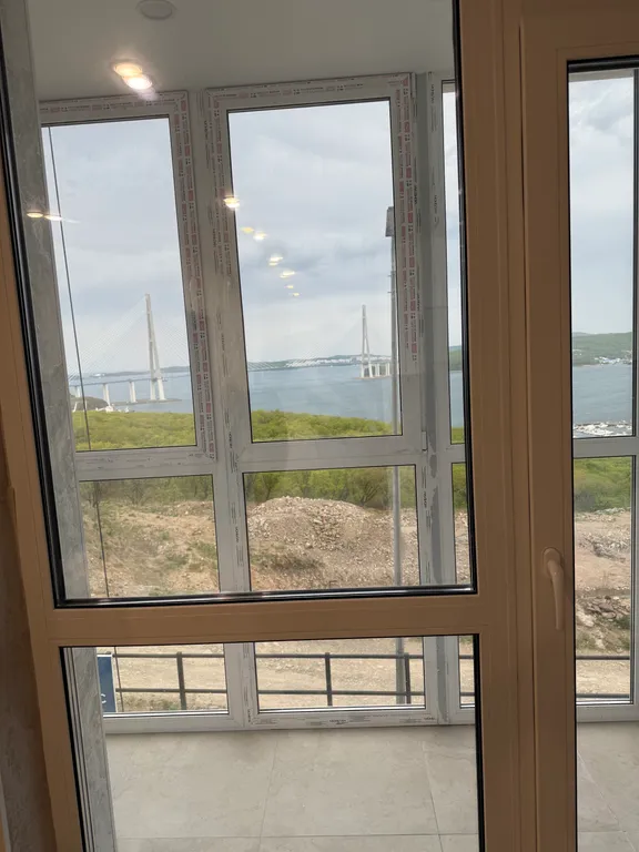 Апартаменты с видом на Русский мост