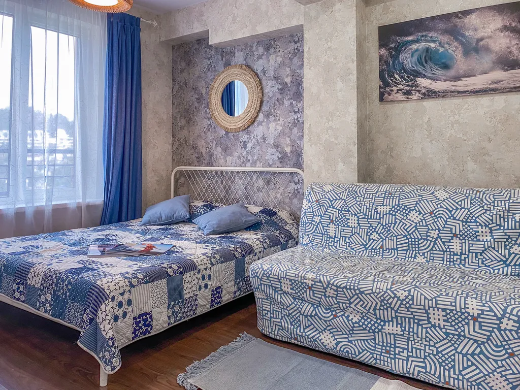 Уютная студия с видом на море