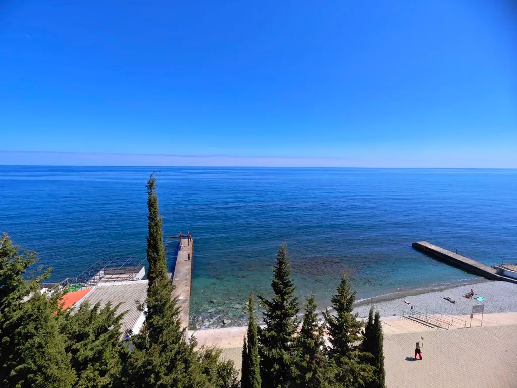 1-комнатные апартаменты Лагуна с видом на море, первая линия