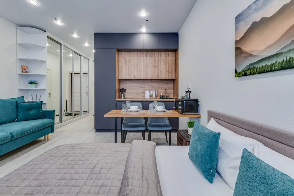 Квартира Квартира Apartments в ЖК Лайнер с видом на парк — Москва