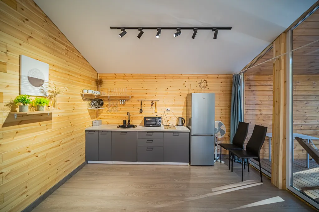 Уютный дом с баней и бассейном ( Барн 3)