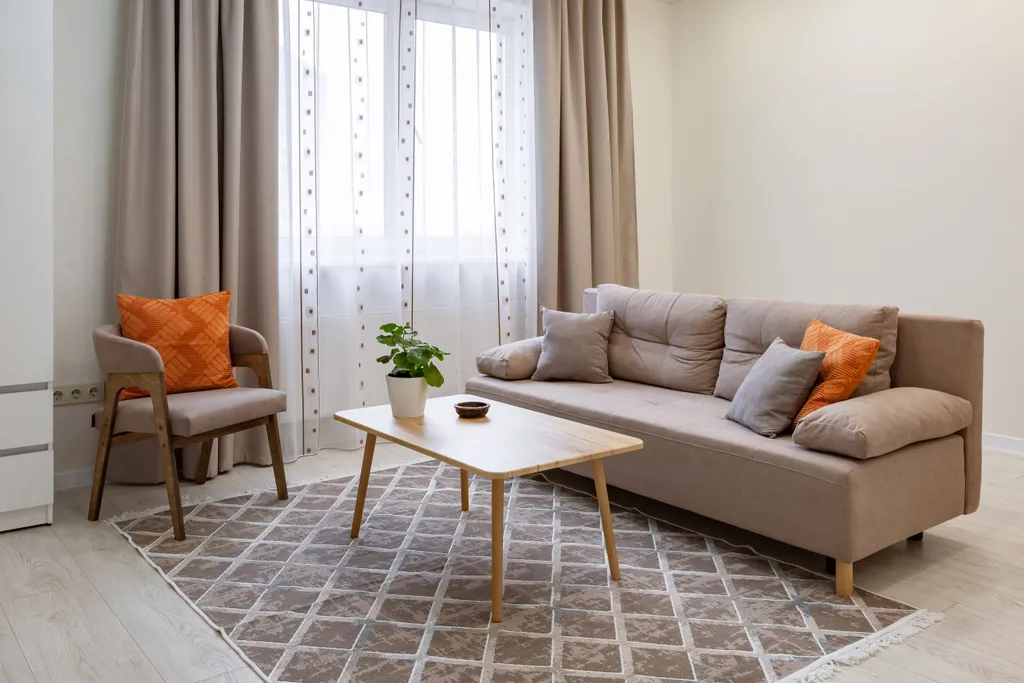 Квартира Квартира Уютная двушка с видом на горы — Самара