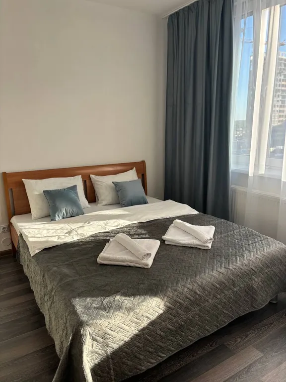 Уютная студия на набережной в центре Академического района.