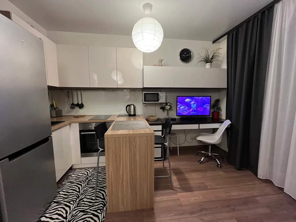 Уютная студия рядом с метро Студенческая