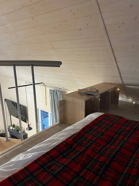 Коттедж Коттедж Комфортабельный барнхаус с баней и купелью для отдыха вдали от города — Шишкино