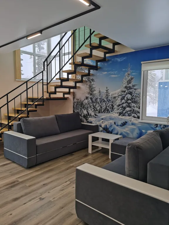 Дом Белогорье с видом на горы