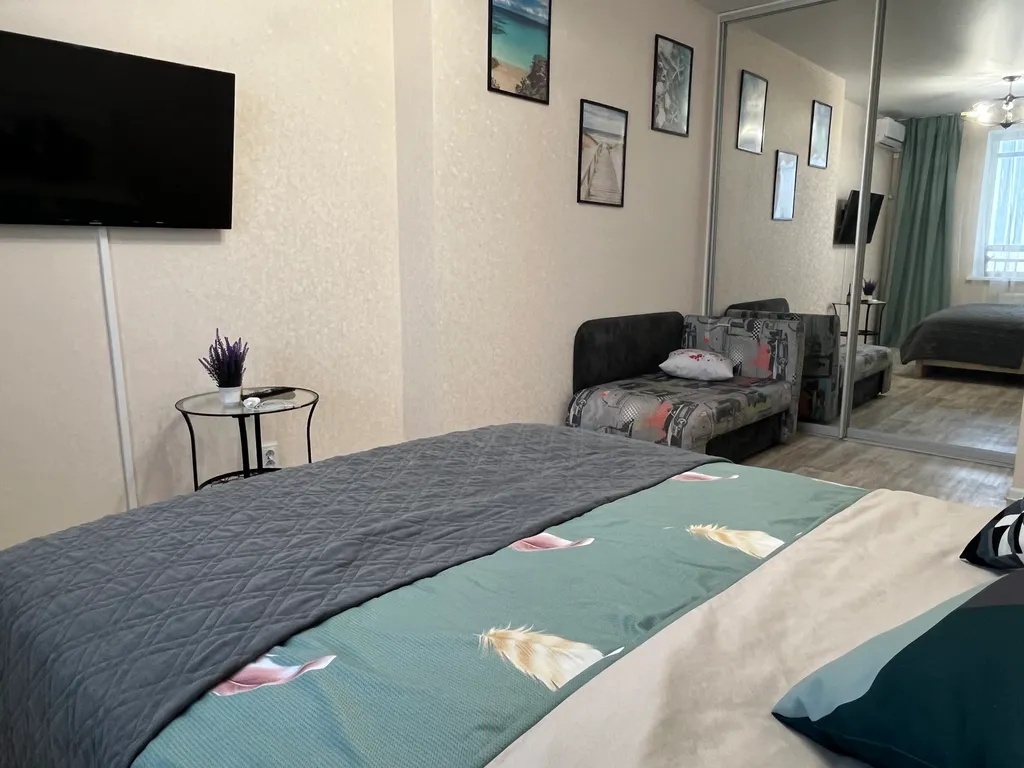 Квартира с видом на Каму с высоты птиц