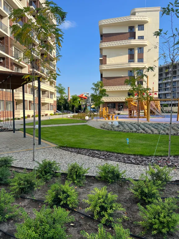 Апартаменты на первой линии с видом на море и горы