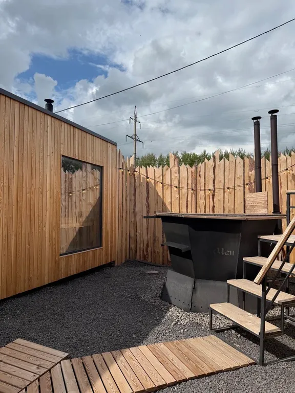 Уютный гостевой дом с баней и чаном