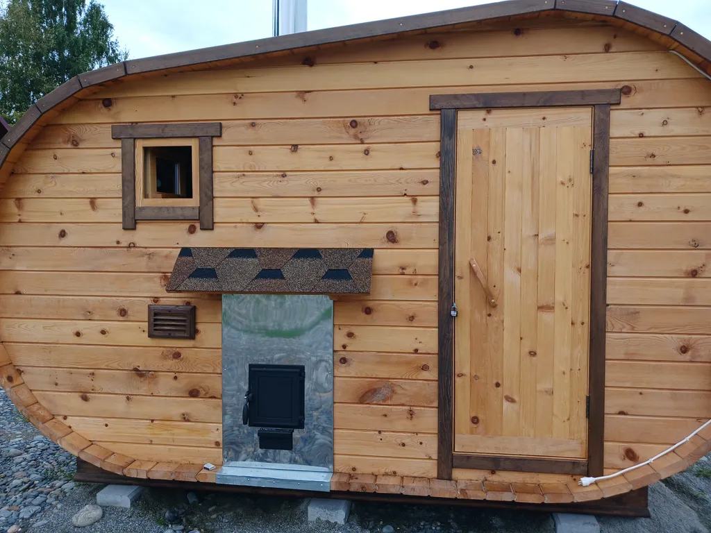 Кедровый дом со всеми удобствами большой террасой, баней