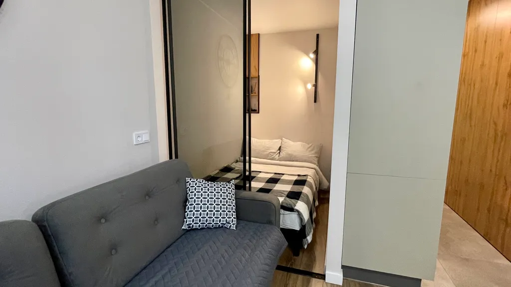 Уютная дизайнерская студия в центре города рядом со станцией МЦД