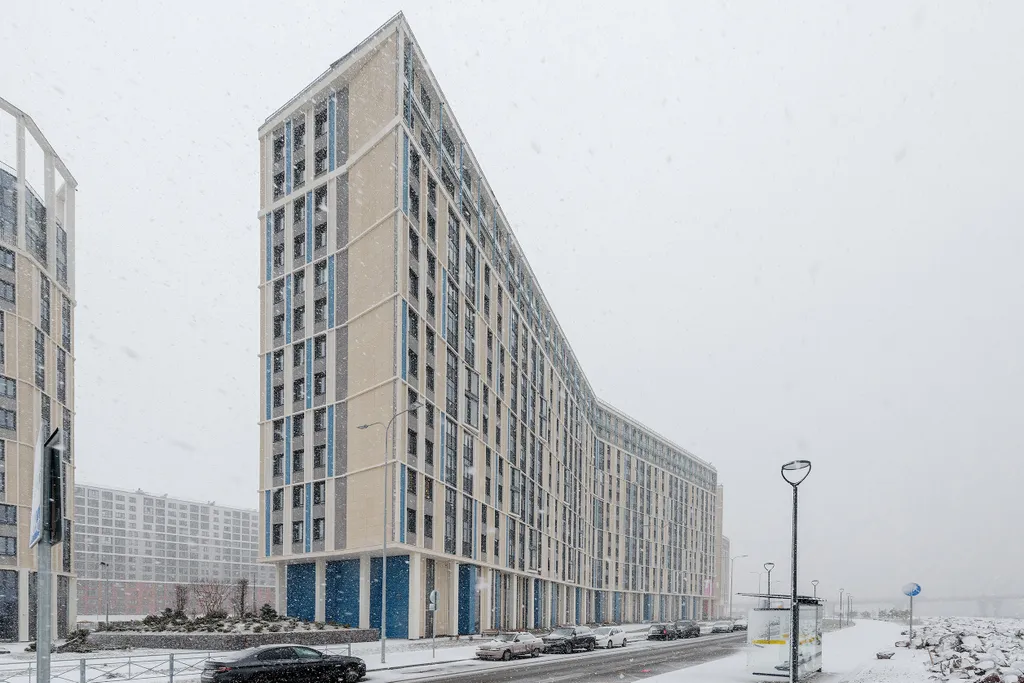 Квартира Квартира VEDA Aparts с видом на залив до 4-х гостей — Санкт-Петербург