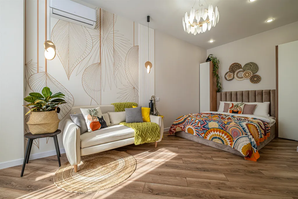 Теплая атмосферная квартира