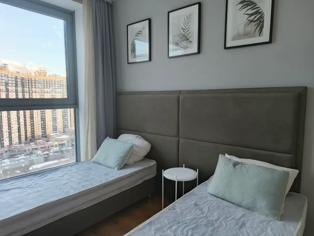 Квартира с панорамными окнами на 20 этаже