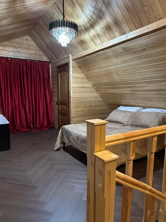 Атмосферное шале с видом на город и на горы