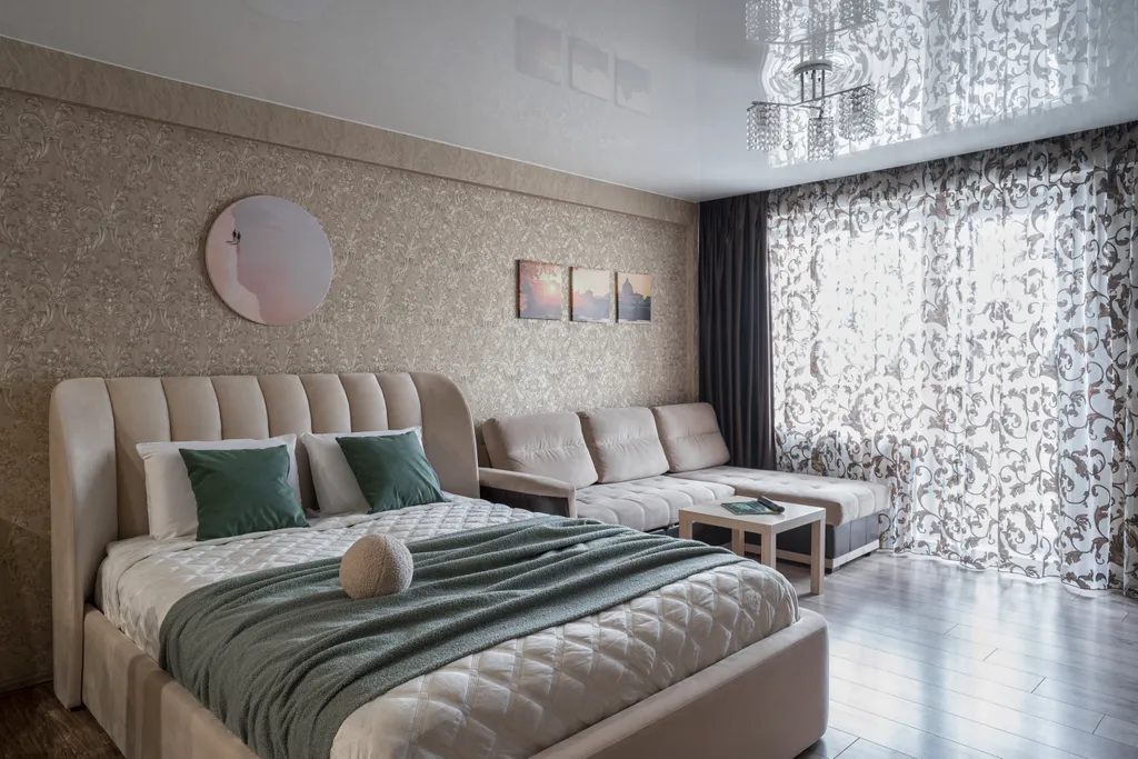 Красивая дизайнерская студия в центре микрорайона ГГМ рядом с ТЦ Кит