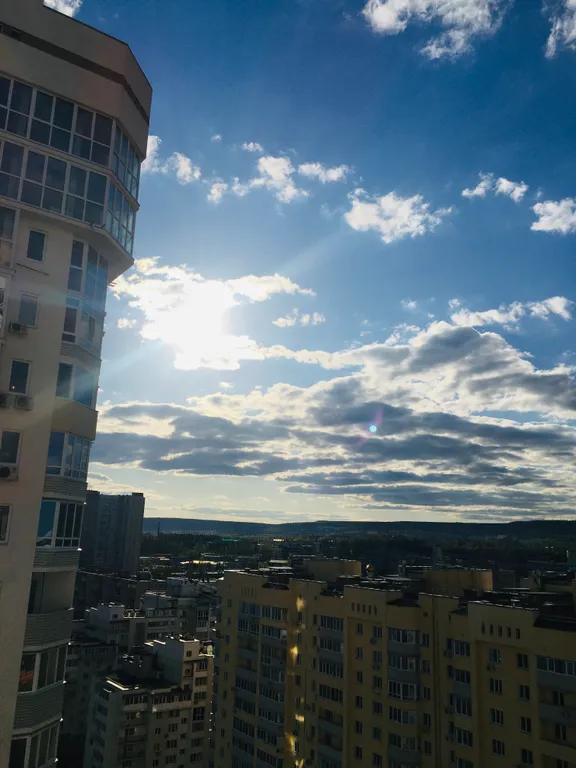 Квартира с панорамным видом на Волгу