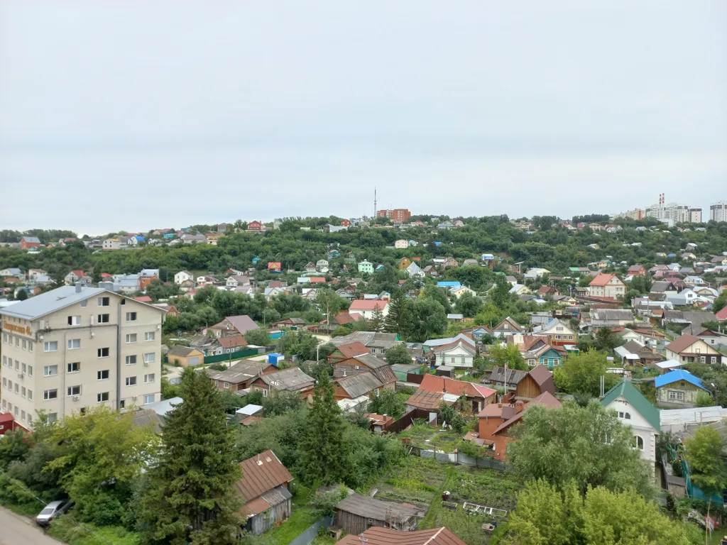 Стильная квартира с красивым видом из окон