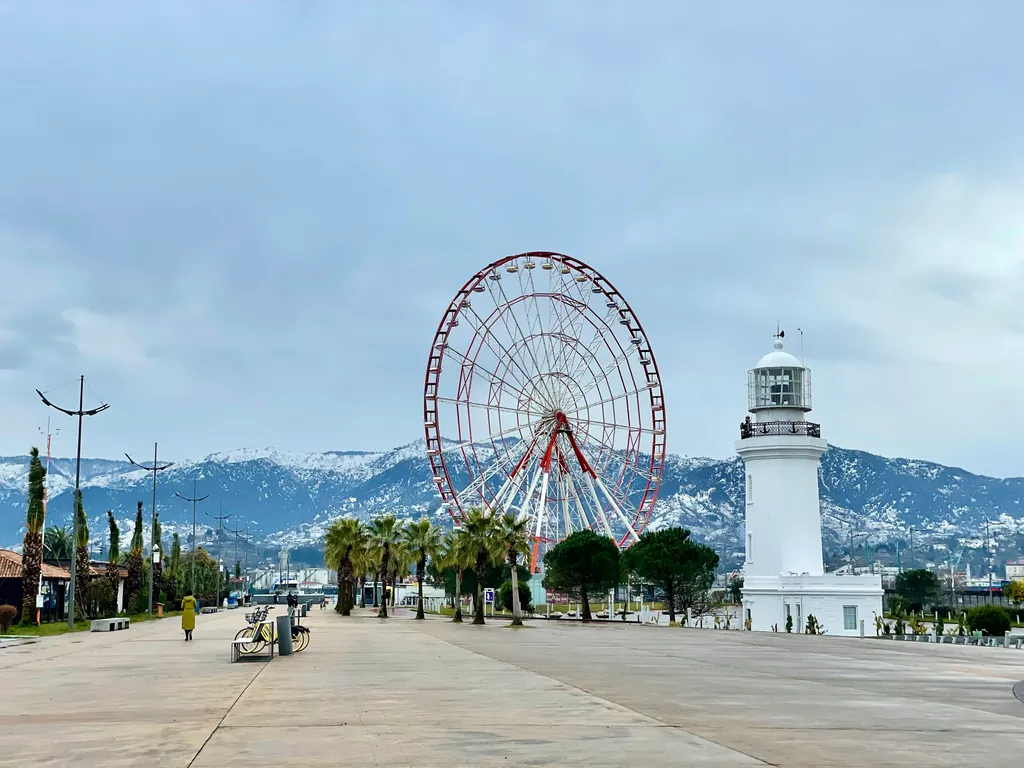 Романтичная и чистая студия с видом на море