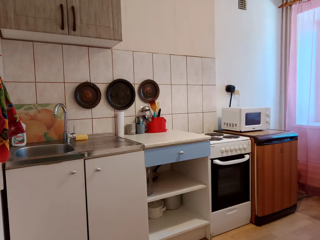 1-комнатная квартира в центре, метро Геологическая в 10 минутах