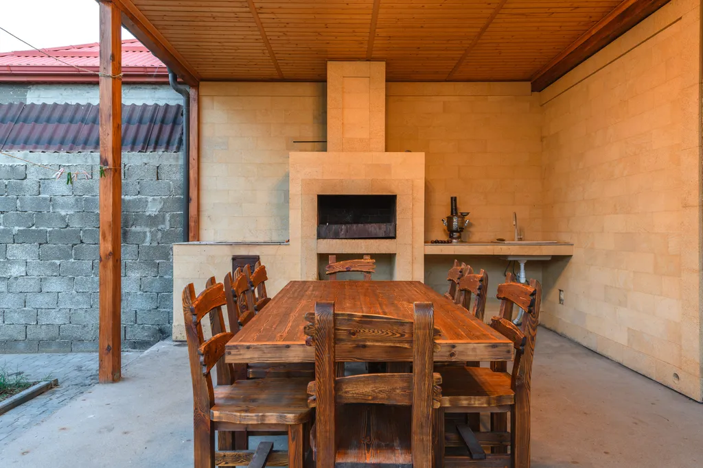 Дом у моря с парной и бассейном