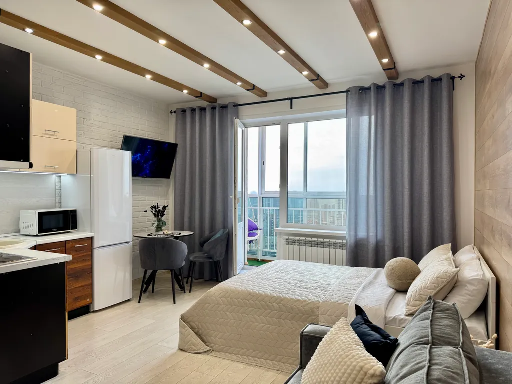 Квартира Квартира Loft в 50 метрах над землёй — Новосибирск