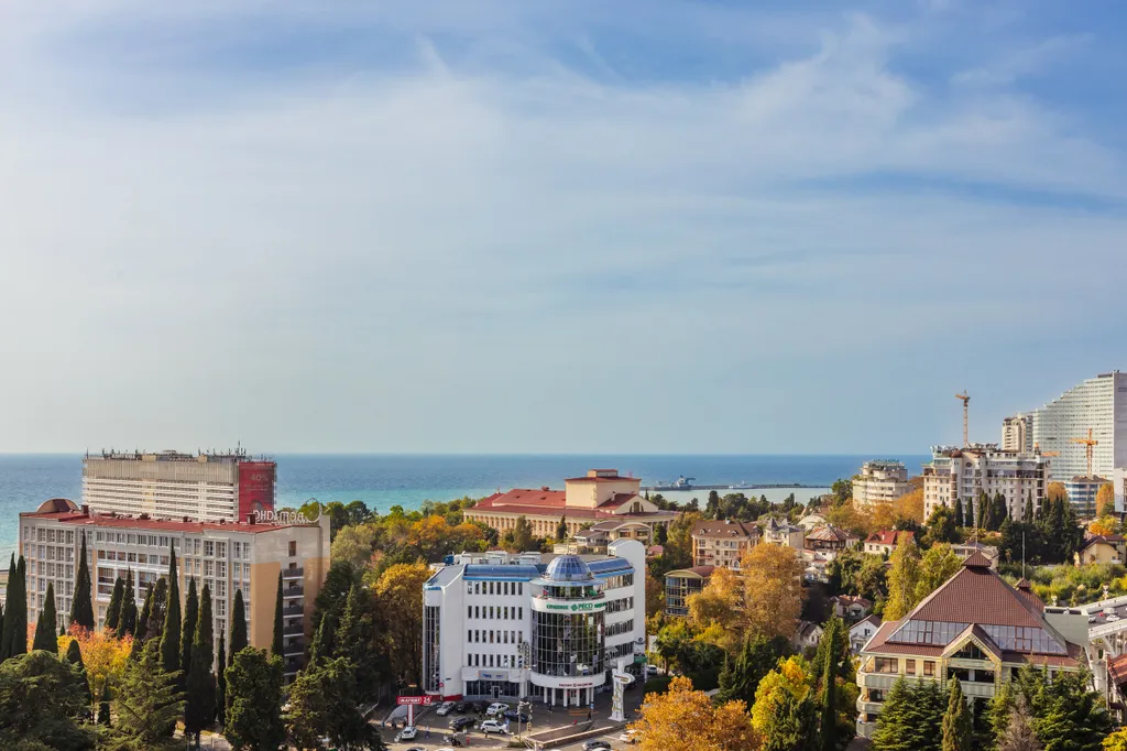 Квартира Квартира Студия с видом на море у Дендрария — Сочи