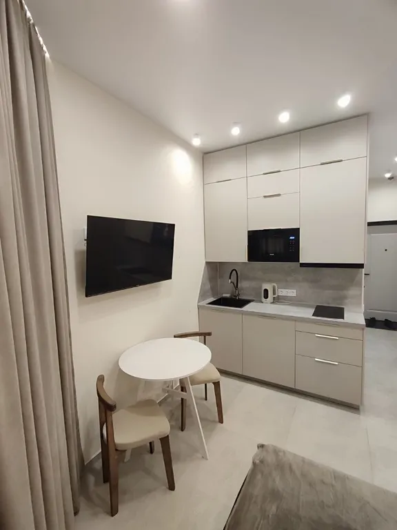 Студия для 2-х гостей с местом на подземной парковке