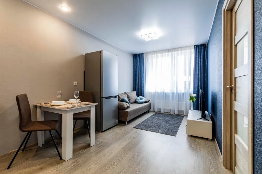 Евродвушка возле м. Уральская для 4х гостей