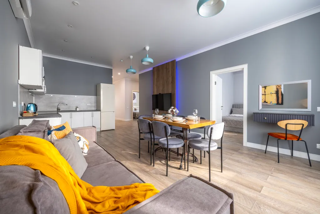 Апартаменты в ЖК Нeаdliner для большой компании