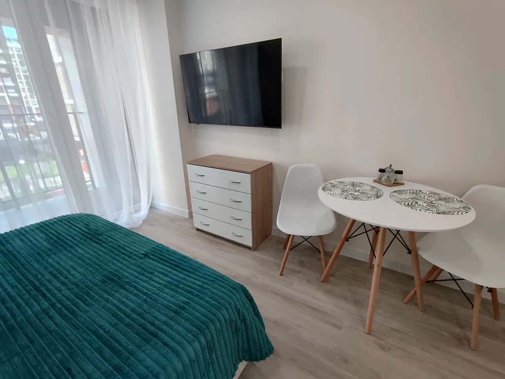 На берегу моря уютная новая студия