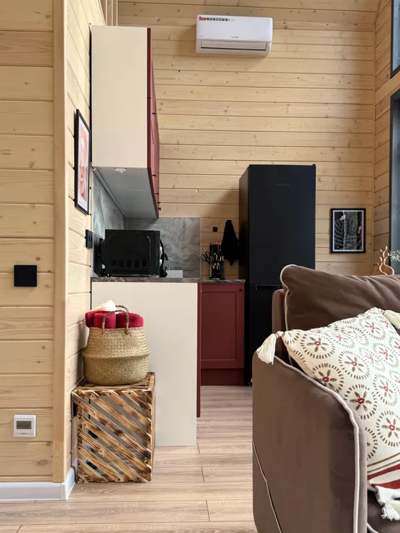 Дом с баней и чаном