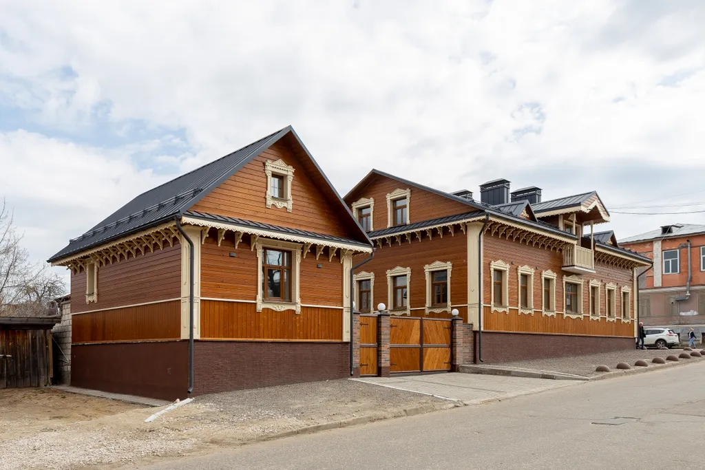 Дом с баней в центре