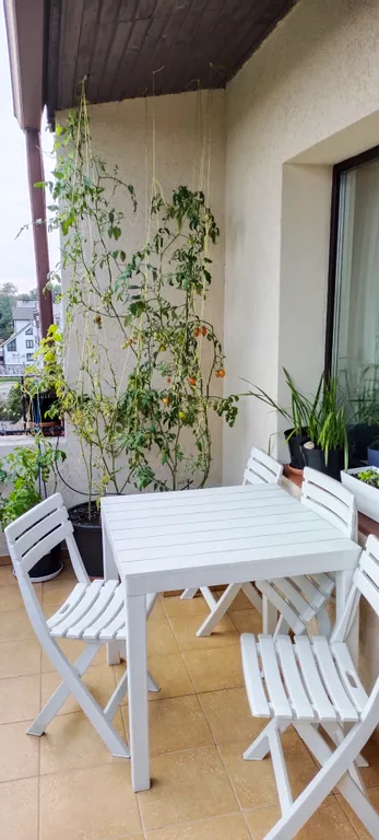 Просторная квартира с большим балконом, в центре города