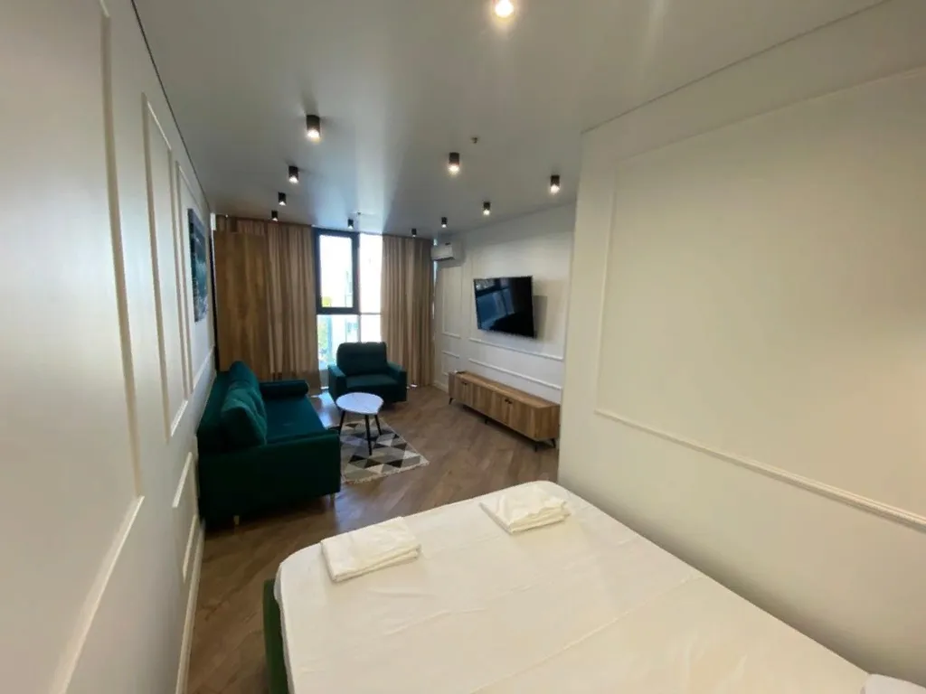 Квартира Квартира у моря с балконом и отдельной кухней — Анапа