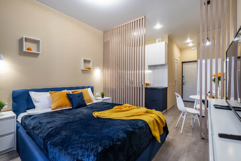 Квартира-студия апельсин