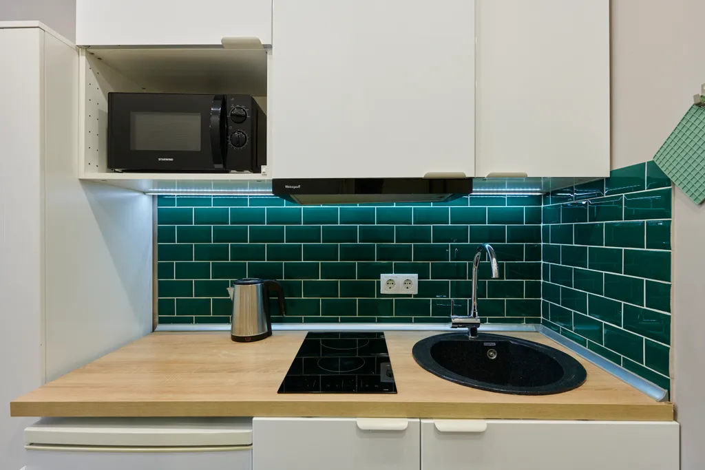 Квартира Квартира Стильная студия у метро — Москва