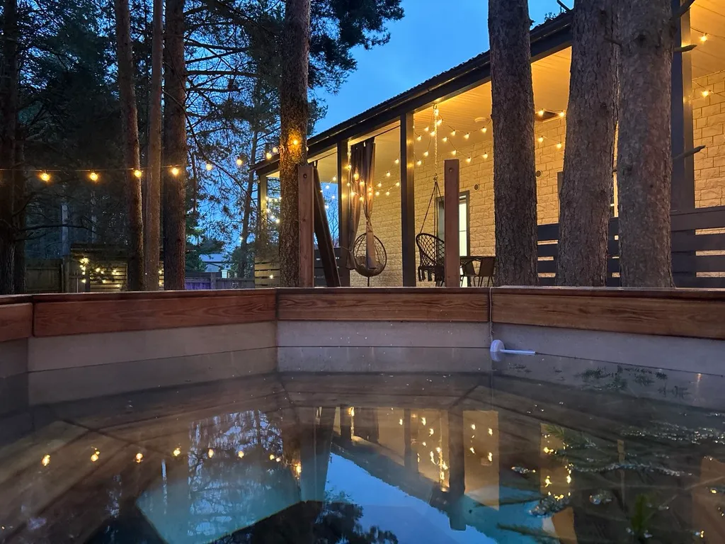 Уютный дом, баня на дровах, банный чан в сосновом бору Петрозаводска