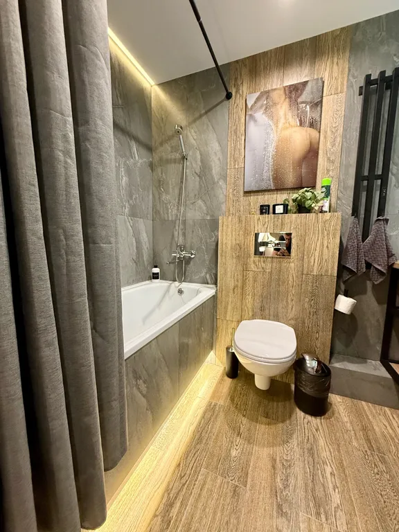 Новая квартира с потрясающим видом из окна на город