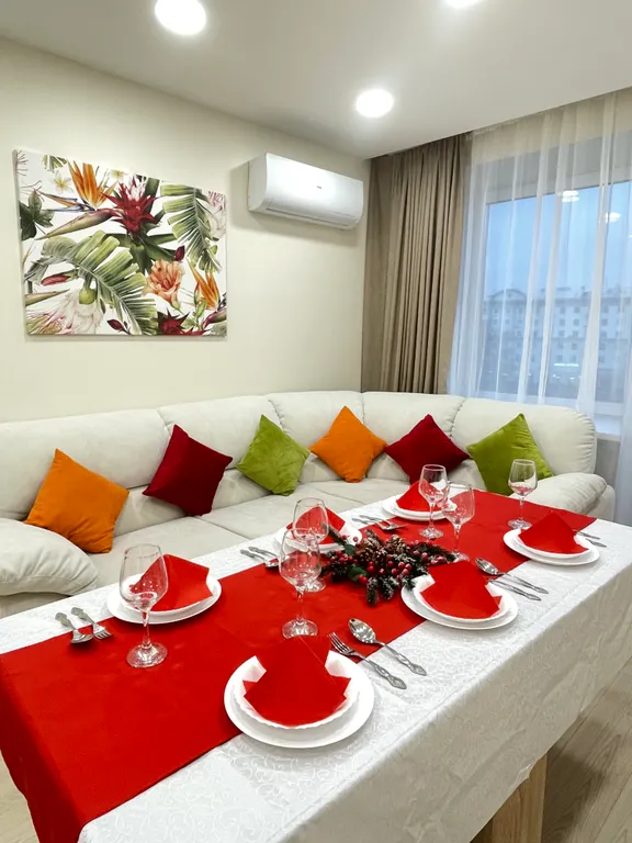 Апартаменты в центре с красивым видом из окна, рядом метро и Кремль