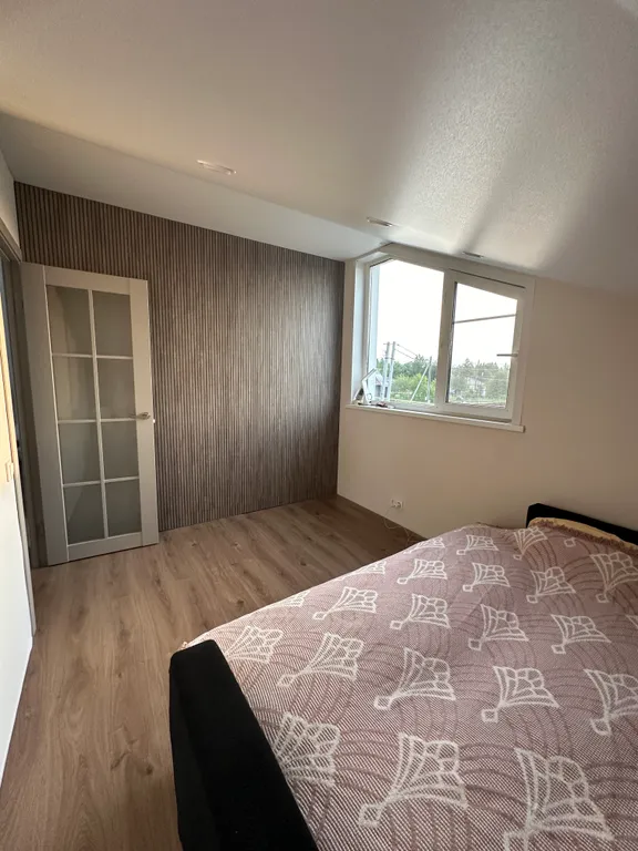 Дом с панорамными окнами и баней