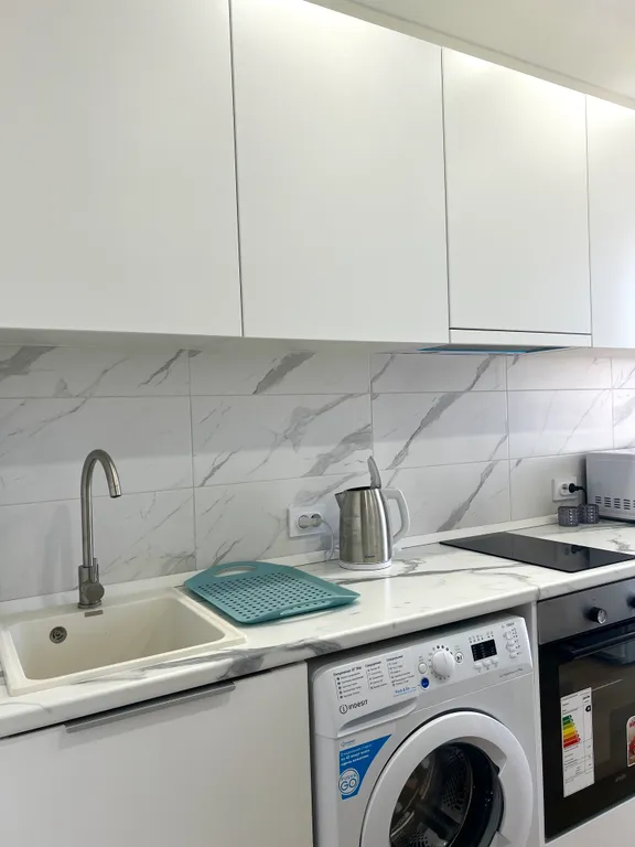 уютная квартира в новом доме.