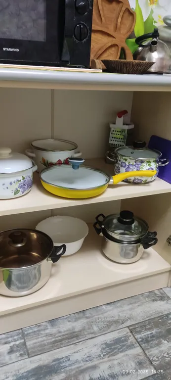 Уютная квартира с огромной кухней, городской пляж рядом